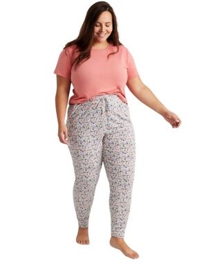 State of Day Pajama Pants Floral Lounge Sleep Soft - NWT